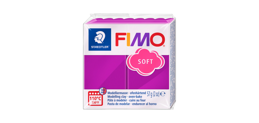 Fimo Soft modeling clay 57g purple violet