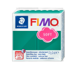 Pâte à modeler Fimo Soft 57g émeraude