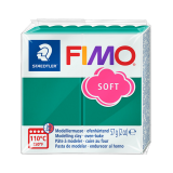 En_pasta staedtler fimo soft 57 gr color verde esmeralda