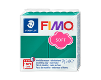 En_pasta staedtler fimo soft 57 gr color verde esmeralda