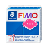 Pâte à modeler Fimo Soft 57g bleu pacifique