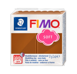 Boetseerklei Fimo soft 57 gram caramel