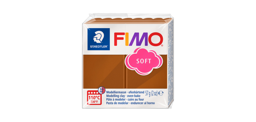 Fimo Soft modeling clay 57g caramel