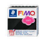 Pâte à modeler Fimo Soft 57g noir