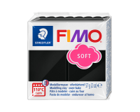 Pâte à modeler Fimo Soft 57g noir