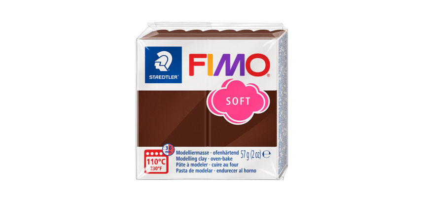 Pâte à modeler Fimo Soft 57g choco