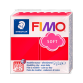 Pâte à modeler Fimo Soft 57g rouge indien