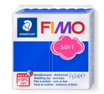 Pâte à modeler Fimo Soft 57g bleu brillant