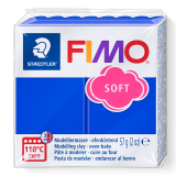 De_pasta staedtler fimo soft 57 gr color azul brillante