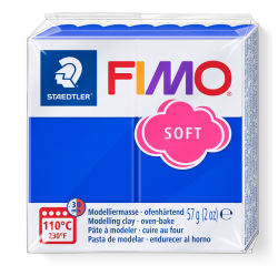 De_pasta staedtler fimo soft 57 gr color azul brillante