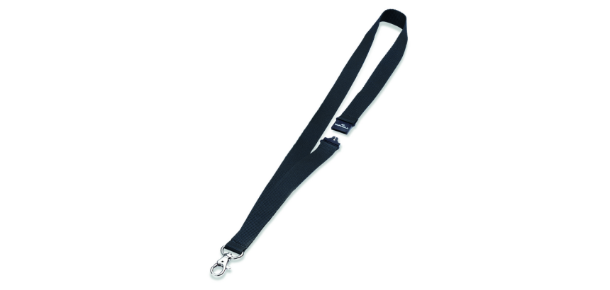 Cordon textile Durable ECO avec mousqueton 10 pièces