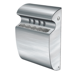 Cendrier mural Vepa bins 3L inox mat