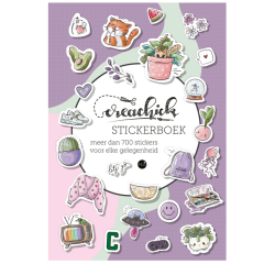 Livret d'autocollants CreaChick A4 50 feuilles