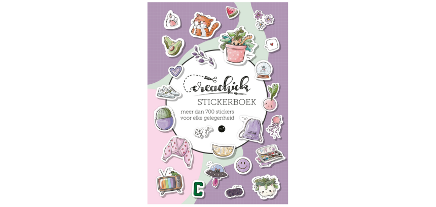 Stickerboek CreaChick A5 50 vel