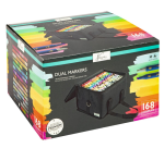 Nassau Arts alcohol marker dual tip set 168 colors