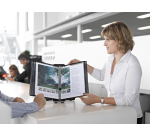 Zichtpanelensysteem bureau Tarifold VEO PP A4 met 10-tassen zwart