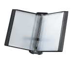 Tarifold VEO A4 Desk Display System 10 Pockets Black