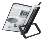 Tarifold VEO A4 Desk Display System 10 Pockets Black