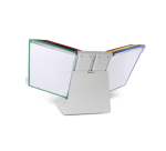 Système de présentation pupitre Tarifold A4 métal 20 poches assorti