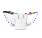 Système de présentation pupitre Tarifold A4 métal 30 poches assorti