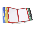 Système de présentation pupitre Tarifold A4 métal 30 poches assorti