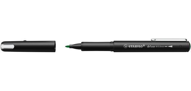 STABILO dr!ver Medium green fineliner