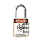 Cadenas Masterlock combinaison 3 chiffres 30mm motif Danger