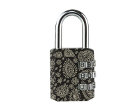 Cadenas Masterlock combinaison 3 chiffres 30mm 4 motifs assortis