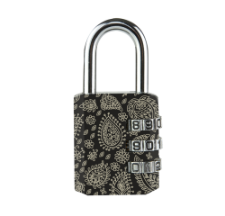 Hangslot Masterlock 3-cijfer combinatie 30mm 4 patronen ass