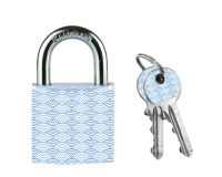 Cadenas Masterlock 30mm motif Vague