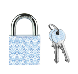 Hangslot Masterlock 30mm golven motief