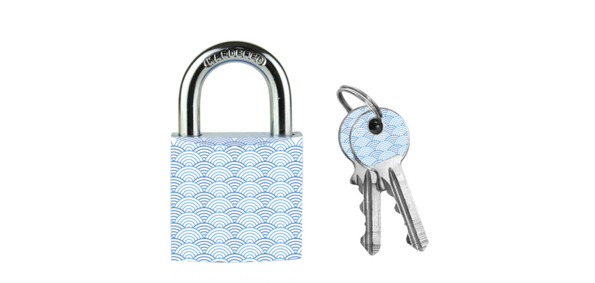 Masterlock Padlock 30mm Wave Pattern