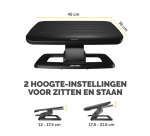 Repose-pieds Fellowes Hana LT noir