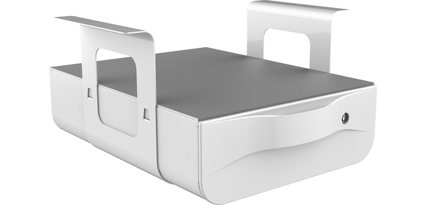 Personal drawer Euroseats 369x292x189mm white