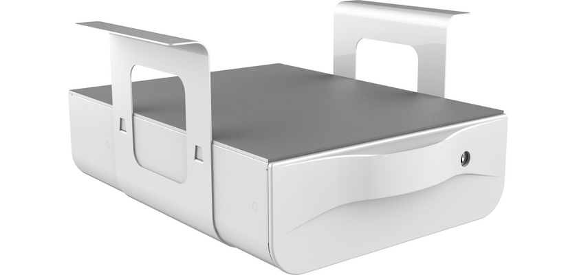 Tiroir personnel Euroseats 369x292x189mm blanc