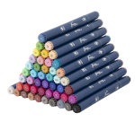 Alcoholmarkers Nassau Arts duopunt set à 48 kleuren