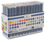 Nassau Arts alcohol marker dual tip set 48 colors