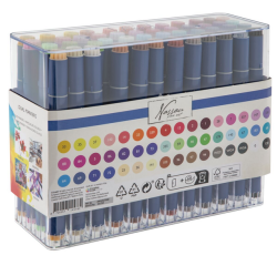 Alcoholmarkers Nassau Arts duopunt set à 48 kleuren