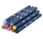 Alcoholmarkers Nassau Arts duopunt set à 12 kleuren