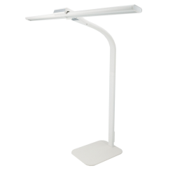 Lampe de bureau Unilux Strata socle LED blanc