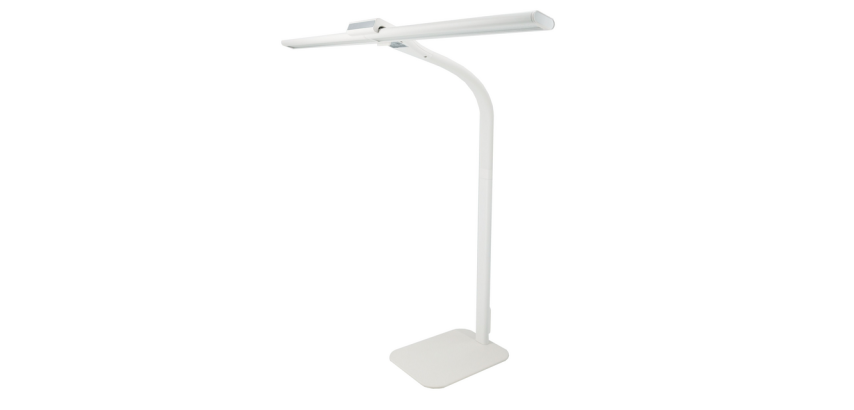 Bureaulamp Unilux Strata base led wit