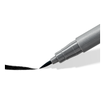 Feutre pinceau Staedtler Pigment Pen étui 6 couleurs grises