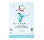 Bloc aquarelle Qrea A4 20 feuilles 200g collé