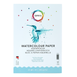 Bloc aquarelle Qrea A4 20 feuilles 200g collé