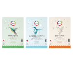 Bloc à dessin Qrea A5 24 feuilles 160g collé