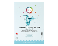 Bloc aquarelle Qrea A5 20 feuilles 200g collé