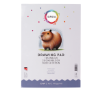 Bloc à dessin Qrea A3 50 feuilles 90g collé