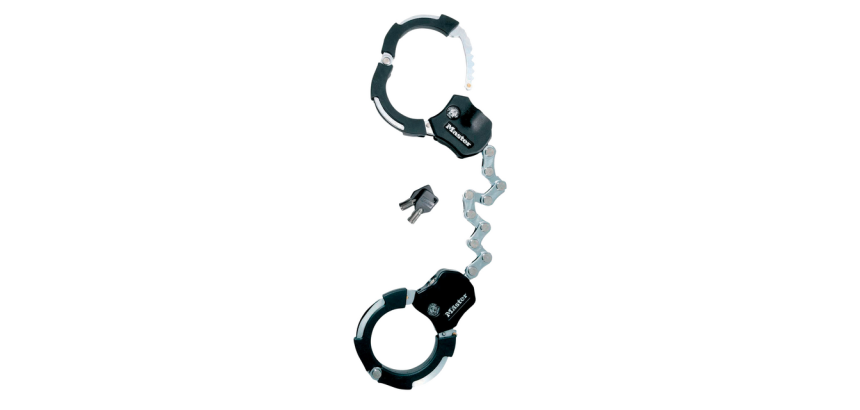 Antivol Menottes Master Lock Street Cuff 55cm noir