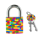 Cadenas Masterlock 30mm 4 motifs assortis