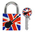 Cadenas Masterlock 30mm motif Guitare